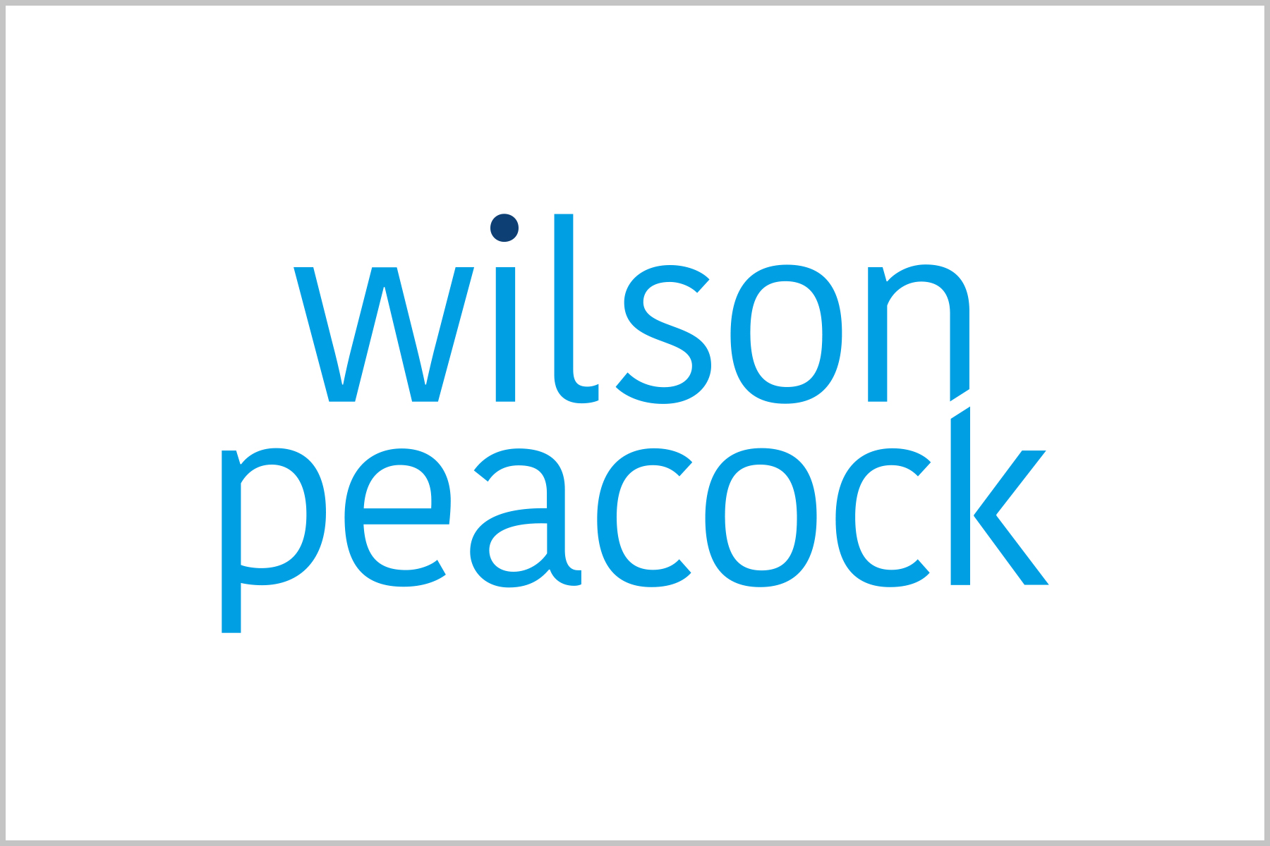 Wilson Peacock logo